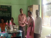 Distribution of foodgrain at Kalechiwadi Neral